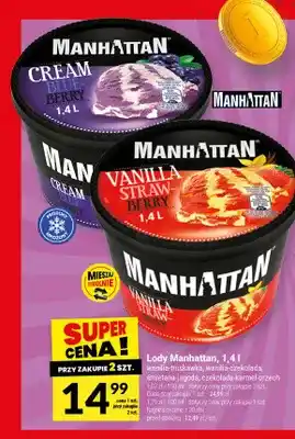 Twój Market Lody Manhattan wanilia-truskawka oferta
