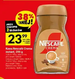 Twój Market Kawa Nescafé Crema instant oferta