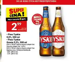Twój Market Piwo bezalkoholowe Tyskie Zero oferta