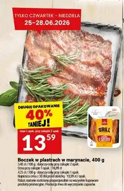 Twój Market Boczek w plastrach w marynacie Białecki Wędzarnia oferta