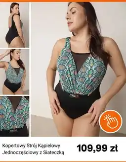 Born2be Strój kąpielowy jednoczęściowy kopertowy z siateczką Born2be oferta