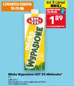 Lewiatan Mleko Mlekovita oferta
