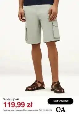 C&A Szorty bojówki C&A oferta