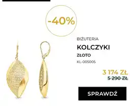 Briju Kolczyki złote Briju Auri KL-005005 oferta