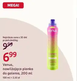 Rossmann Venus, nawilżająca pianka do golenia oferta