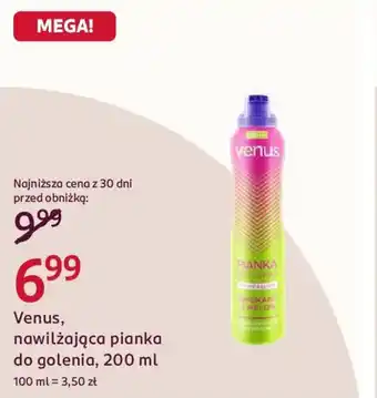 Rossmann Venus, nawilżająca pianka do golenia oferta