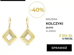 Briju Kolczyki złote Briju Auri KL-005003 oferta