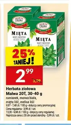 Twój Market Herbata ziołowa Malwa Rumianek oferta