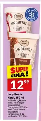Twój Market Lody Bracia Koral malina-beza oferta