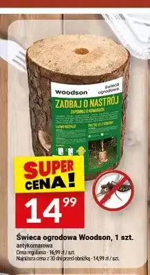 Twój Market Świeca ogrodowa Woodson oferta