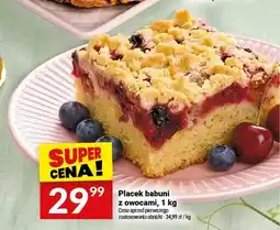 Twój Market Placek babuni z owocami oferta