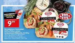 Twój Market Ser pleśniowy Camembert Grill La Polle z sosem żurawinowym Mlekovita oferta