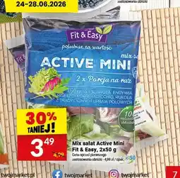 Twój Market Mix sałat Active Mini Fit & Easy 2-pak oferta
