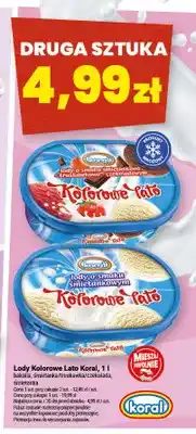Twój Market Lody Kolorowe Lato Koral bakalia oferta