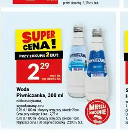 Twój Market Woda niskonasycona Piwniczanka oferta