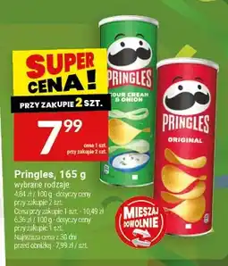 Twój Market Chipsy Pringles Sour Cream & Onion oferta