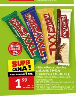 Twój Market Wafel Prince Polo z odrobiną czekolady oferta