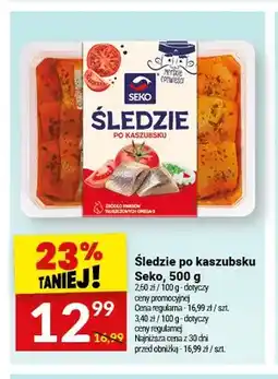Twój Market Śledzie po kaszubsku Seko oferta