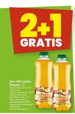 Twój Market Sok 100% jabłko Wosana oferta