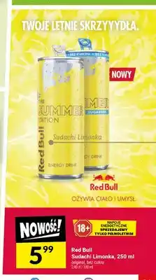 Twój Market Napój energetyczny Red Bull Sudachi Limonka Original oferta