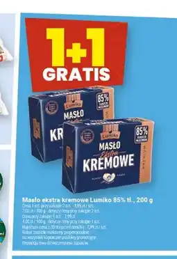 Twój Market Masło ekstra kremowe Lumiko 85% tł oferta