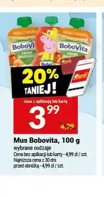 Twój Market Mus owocowy BoboVita oferta