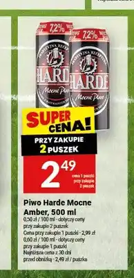 Twój Market Piwo Harde Mocne Amber oferta