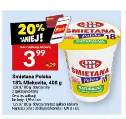 Twój Market Śmietana Polska 18% Mlekovita oferta