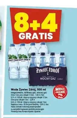 Twój Market Woda delikatnie gazowana Żywiec Zdrój oferta