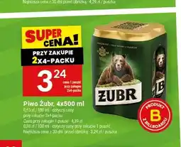 Twój Market Piwo Żubr 4-pak oferta