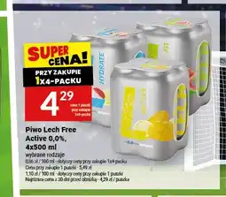 Twój Market Piwo bezalkoholowe Lech Free Active Fit 4-pak oferta