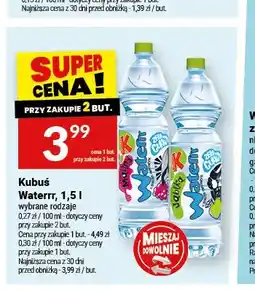 Twój Market Napój Kubuś Waterrr Jabłko oferta