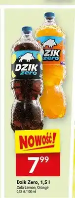 Twój Market Napój gazowany Dzik Zero Cola oferta