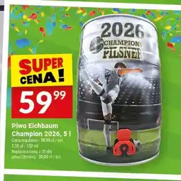 Twój Market Piwo Eichbaum Champion 2026 oferta