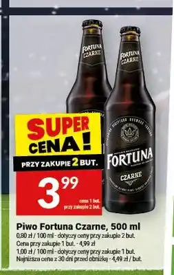 Twój Market Piwo Fortuna Czarne oferta
