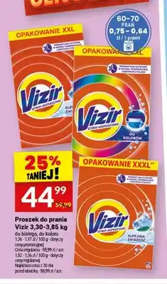 Twój Market Proszek do prania Vizir Alpejska Świeżość oferta