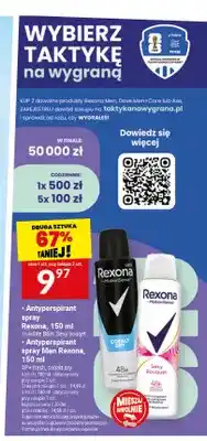 Twój Market Antyperspirant spray Rexona Invisible B&W oferta