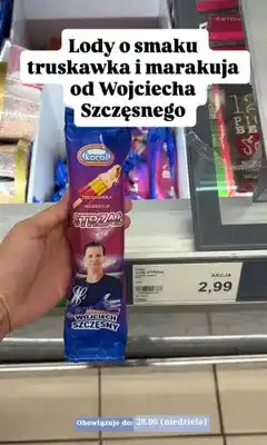 ALDI Lody Koral Strzał truskawka i marakuja oferta