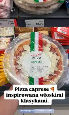 ALDI Pizza Caprese Papa Luigi Selezione Premium oferta