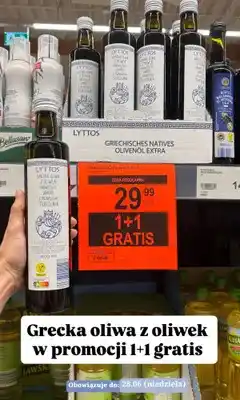 ALDI Oliwa z oliwek Lyttos grecka z pierwszego tłoczenia oferta