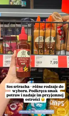 ALDI Sos Sriracha Red Asia Green Garden oferta