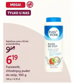 Rossmann Fusswohl, chłodzący puder do stóp oferta