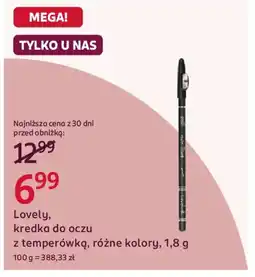 Rossmann Lovely, kredka do oczu z temperówką oferta