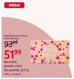 Rossmann Bourjois, paleta cieni do powiek oferta
