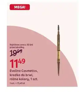 Rossmann Eveline Cosmetics, kredka do brwi, różne kolory oferta