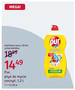 Rossmann Pur, płyn do mycia naczyń oferta