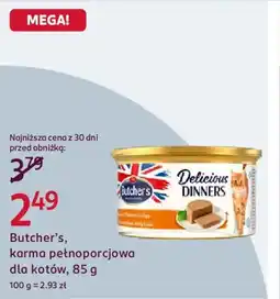 Rossmann Butcher's, karma pełnoporcjowa dla kotów oferta