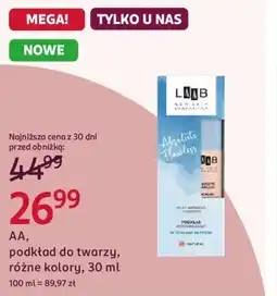 Rossmann AA, podkład do twarzy oferta
