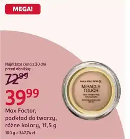 Rossmann Max Factor, podkład do twarzy, różne kolory, oferta