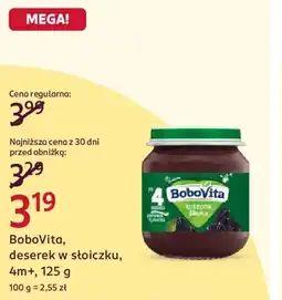 Rossmann Bobovita, deserek w słoiczku oferta